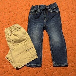 NWT & EUC Toddler Shorts and Long Jeans - Children Place & Old Navy- 18-24M